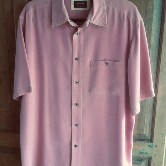 Men’s Cotton Reel S/S Casual Shirt - Size Large - Picture 9 of 9